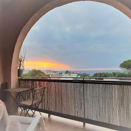Charmant Appartement Vue Mer A 100M De La Plage. 圣艾格夫 外观 照片